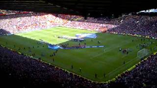 Manchester United 2011 Premier League trophy presentation, Old Trafford