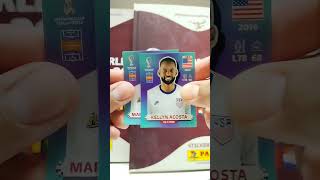 Abriendo sobres panini del mundial de qatar 2022