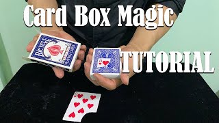 Card Box Magic Trick Tutorial