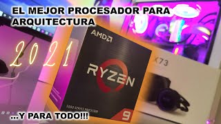 EL PROCESADOR MAS POTENTE PARA ARQUITECTURA EN 2021 || RYZEN 9 5950X UNBOXING E INSTALACIÓN