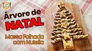 Massa Folhada com Nutella - A ÁRVORE DE NATAL FAMOSINHA DA INTERNET