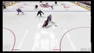 NHL 13 - Jeff Skinner glitches across the ice