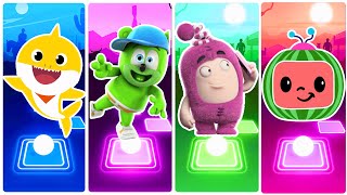 Baby Shark 🆚 Gummy Bear 🆚 Oddbods 🆚 Cocomelon.🎶 Who Is Best?