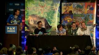 Jonny Nutmeg at PAX 2018 Disgaea Panel (Rocco Botte)