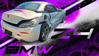 BMW Z4(E89): From total damage to road readiness. От полного повреждения до готовности к дороге