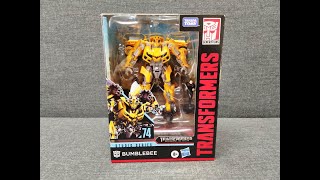 Обзор трансформера Bumblebee - Deluxe - Studio Series 74 - Hasbro Takara Tomy. Музей Р-ТФ.