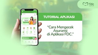 CARA MENGECEK ASURANSI di APLIKASI FDC