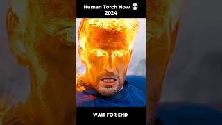 Human Torch then vs now #marvel #shorts