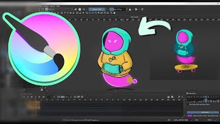 Adding Blur Effect & More! [Animation With Krita 5 Part Of A Skillshare Class]