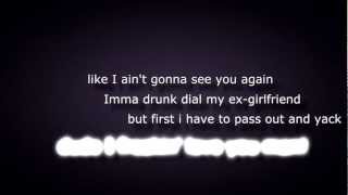 Yourfavoritemartian - White Boy Wasted - Lyrics (Special Effects)