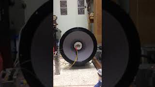 Test1 Co-incident 2 way Field Coil Speaker 15 inch woofer and 1 inch tweeter