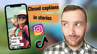 How to add closed captions & subtitles to any video on social media?