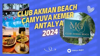 mg CLUB AKMAN BEACH 2024 Обзор отеля | Camyuva Kemer ANTALYA