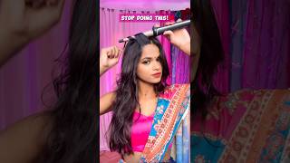 Try this Hairstyle for Garba night✨✅ #ytshortsindia #hairstyle #viralvideo