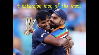 t natarajan man of the match