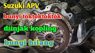 Suzuki APV mesin bunyi tok tok tok tok diinjak kopling bunyi hilang ini penyebabnya