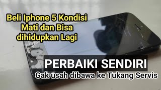 CARA MENGHIDUPKAN IPHONE SERI LAMA MATI TOTAL | 100% WORK