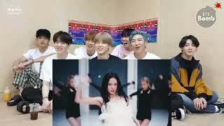 Bts reaction to Jisoo "Flower" dance performance video