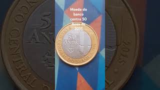 #moeda do banco central 50 Anos 2015