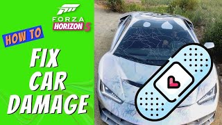 Forza Horizon 5 How to Repair Car Damage