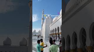 Amazing view of mosque ♥️ #shortvideo #viralvideo #visitdubai #shortsviral #trendingshorts #ytshorts