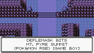 Mt. Pyre Exterior (Pokémon Ruby, Sapphire and Emerald) [8-bit, Game Boy]