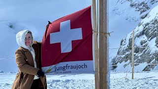 No topo da Europa ! Jungfraujoch ! Suíça 🇨🇭