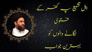 Shion Pe Kufar Kay Fatway Lagany Walon Ko Behtreen Jawab | Molana Syed Ali Raza Rizvi