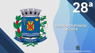 28ª Sessão Ordinária de 2024