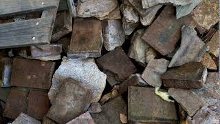 Free 4K Royalty Free Stock Video: Bricks, Rubble, Destruction, Demolition (3)