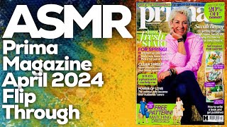 Whispered ASMR: Exploring the April 2024 Prima Magazine, Gentle Page Flipping, StevenAntonyASMR