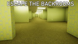 Escape the Backrooms Gameplay Trailer