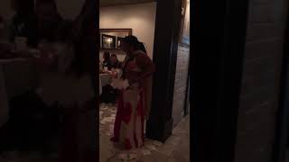 Taverna Plaka restaurant in Atlanta, belly dancing, Manha Muskaan Mahmood (personal/home video) 1720