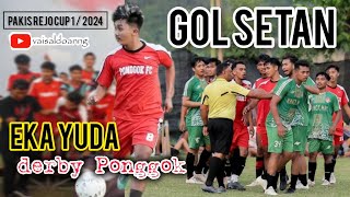 GILA BENER!!GOL BIKIN SYOK 🔴FINAL PAKIS REJO CUP 1||PONGGOK FC VS SIDOREJO FC||full penonton