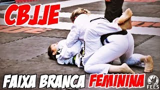 JIU JITSU / Faixa Branca / Feminino / Campeonato Paulista CBJJE 2018.