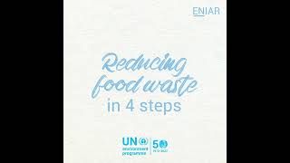 Reducing Food Waste - English