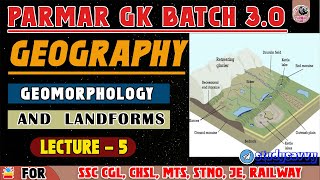 GEOGRAPHY FOR SSC EXAMS 2025 |GEOMORPHOLOGY AND LANDFORMS  | PARMAR GK BATCH 3.0 | @Freeknowledge2.0