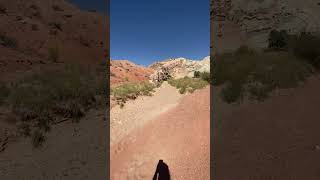 Hit the first fork in the trail. #hiking #climbingrocks #rocks #sand #canyon #nature #adventure