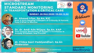 MICROSTREAM STANDARD MONITORING IN TRANSPORTATION & CRITICAL CARE