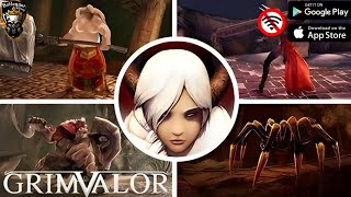 GrimValor Best Action Game 2024‼️Gameplay Review