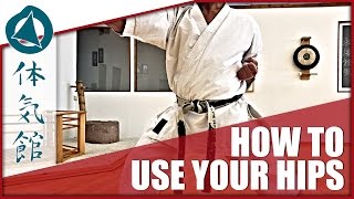 HOW TO: USE YOUR HIPS RIGHT | Shōtōkan Karate Tip by Fiore Tartaglia