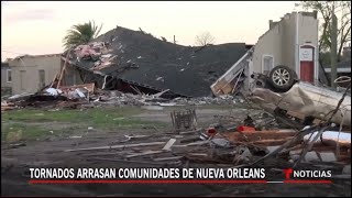 Tornado 🌪 en Luisiana Arranca una casa 🏠 completa #tornado #luisiana #usa