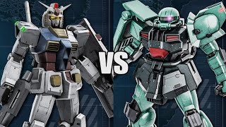 Gundam (w/ Hyper Hammer) vs. Zaku Machinery | GUNDAM BATTLE OPERATION 2 gameplay