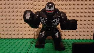 Lego venom transformation and big figure venom transformation