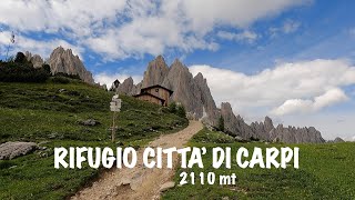 RIFUGIO CITTA' DI CARPI 2110mt