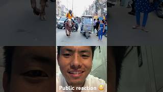 Public reaction on buffalo 🐃 rider.😳🤣#shorts #funny #vlog #shortsfeed #youtubeshorts #viral