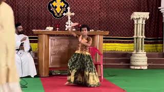 Beautiful Dance by Liamol on Onam Celebration @ Church