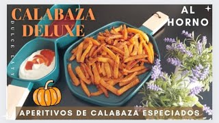 Cómo Hacer CALABAZA al Horno Con Especias/ APERITIVOS Saludables| 🎃شرائح اليقطين المخبوزة