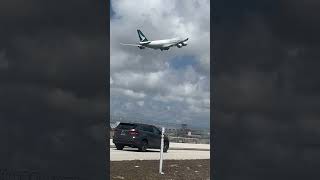 Cathay Pacific Cargo 747-8F take-off MIA to IAH