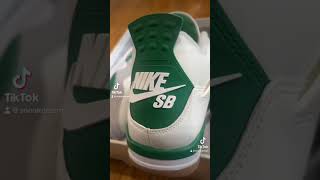 JORDAN 4 SB “PINE GREEN” QUICK REVIEW #fashion #review #sneakers #shoes #sneakers #jordan #shorts